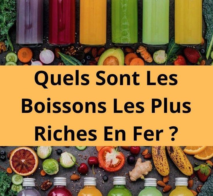 Préparer des jus riches en fer pour lutter contre les carences