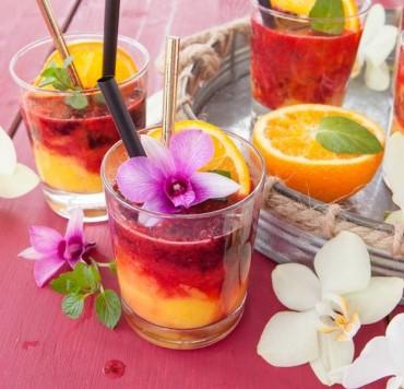 Intégrer des fleurs comestibles dans vos jus pour une touche originale