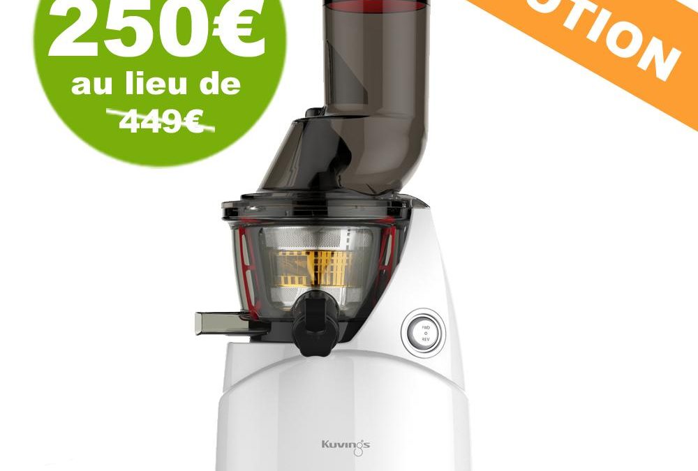 Les meilleures promotions sur les extracteurs de jus