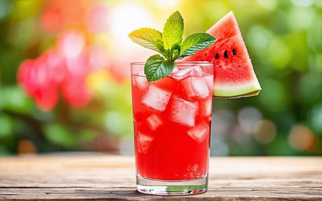 Jus à base de pastèque pour une hydratation d’été